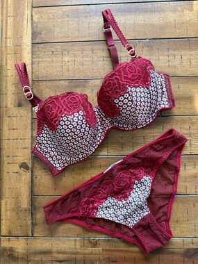 Stell McCartney Bra Panty Set 36C & M